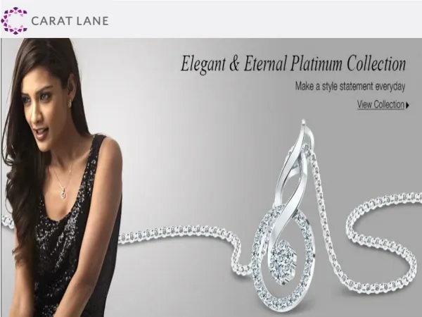 Caratlane Presents Largest Collection of Diamond Jewelry
