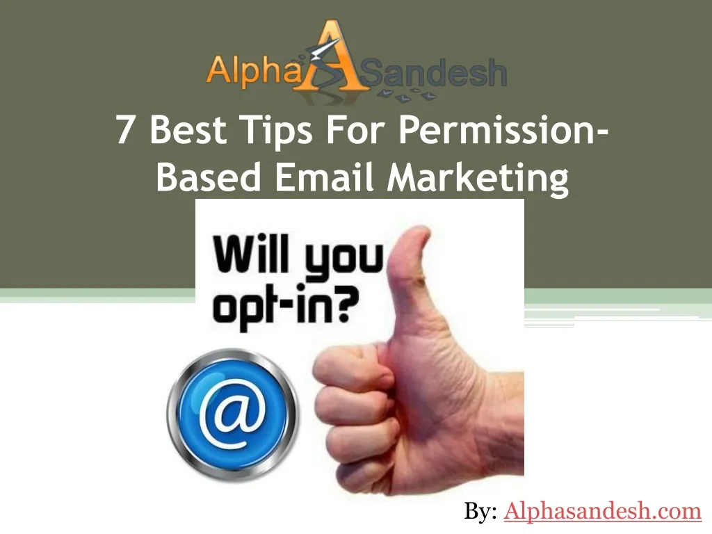 7 best tips for permission based email marketing