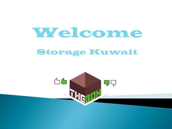 online storage space and storage solution in Kuwait