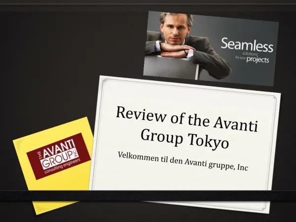 Review of the Avanti Group Tokyo: Velkommen til den Avanti