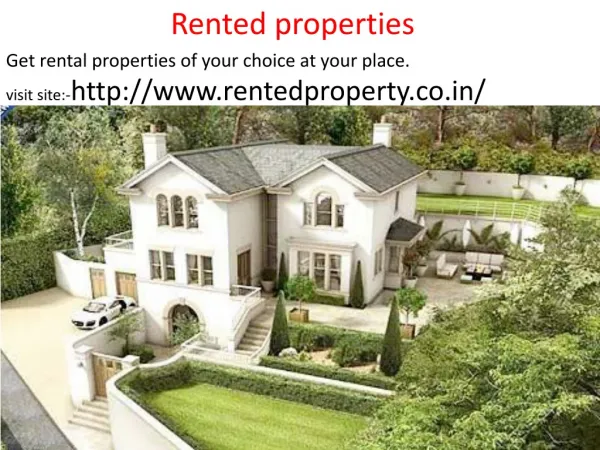 Rented Properties