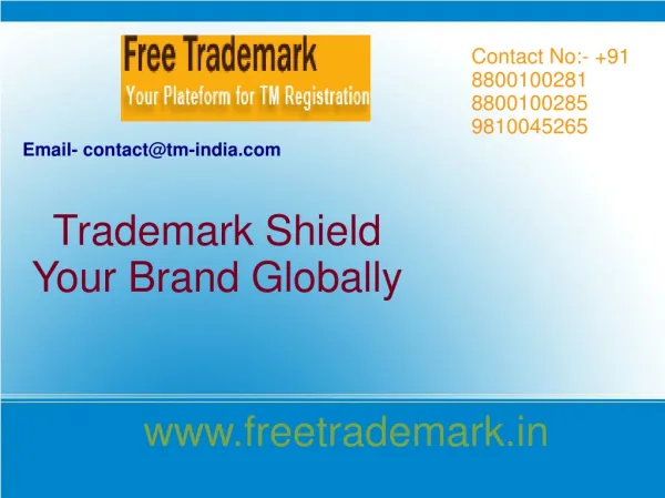 Trademark Shield Your Brand Globally