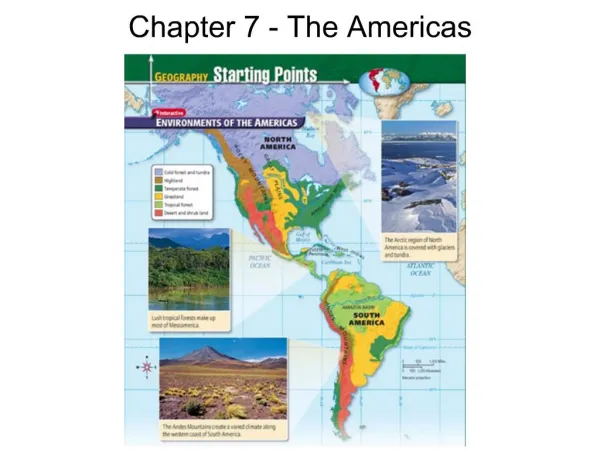 Chapter 7 - The Americas
