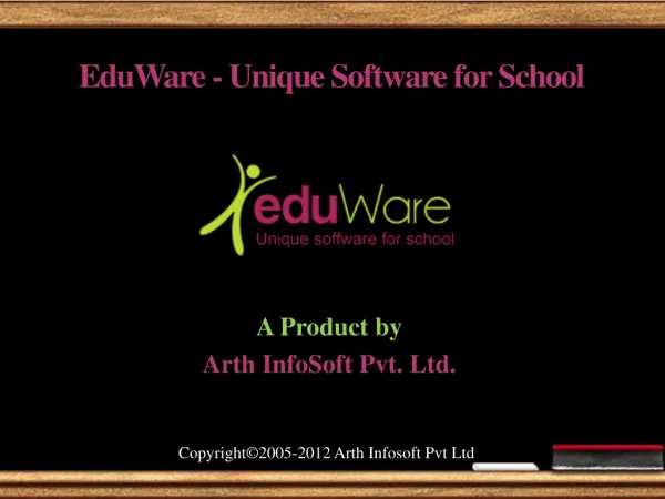 eduWare - Unique Software For School Management