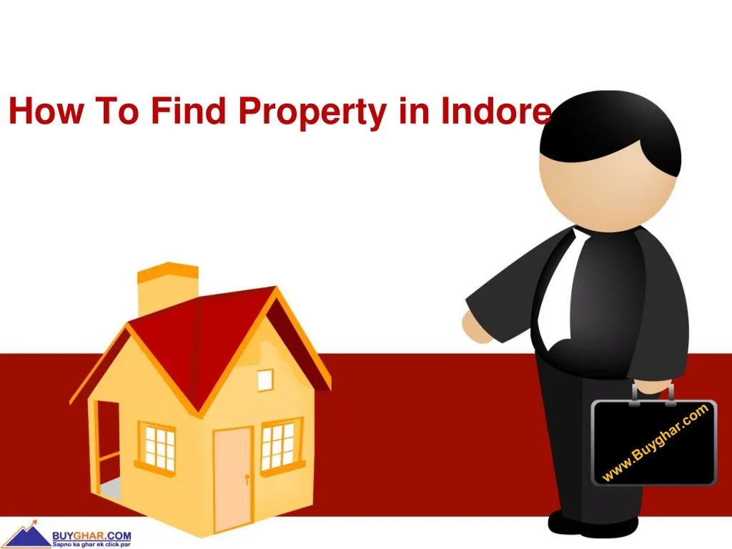 how to find property in indore