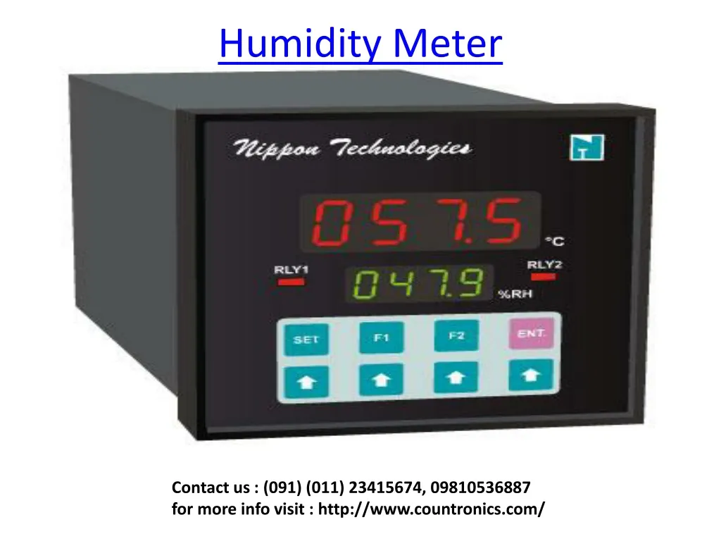 humidity meter