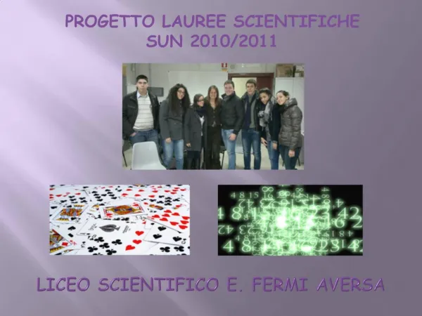 LICEO SCIENTIFICO E. FERMI AVERSA