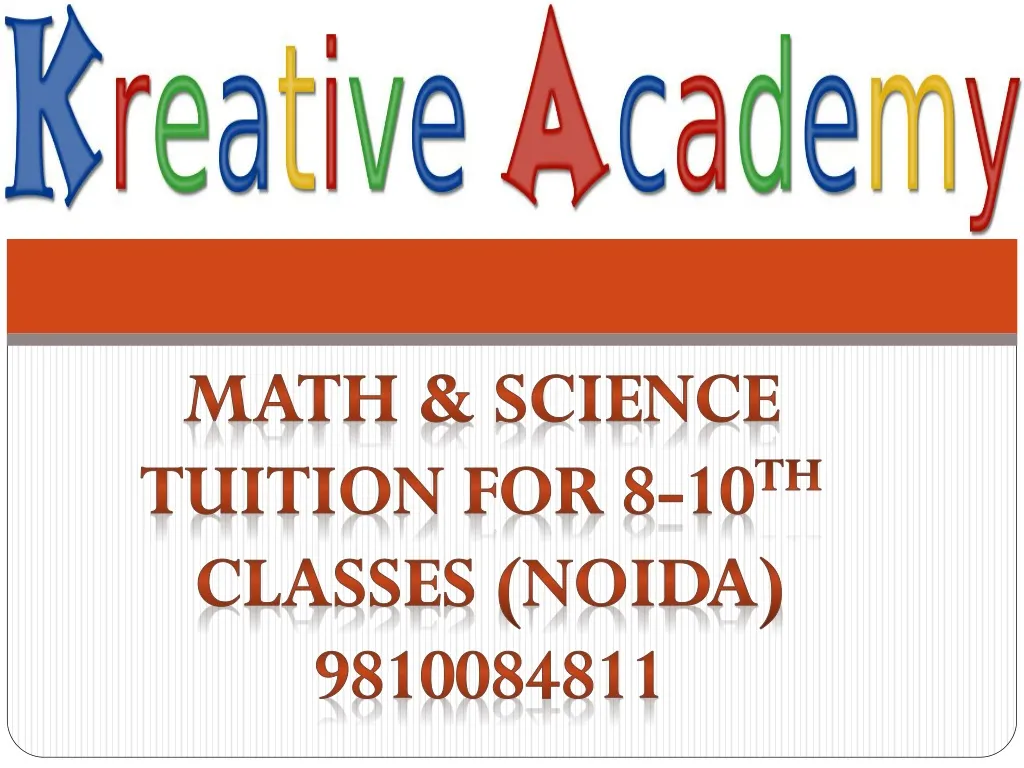 math science tuition for 8 10 th classes noida