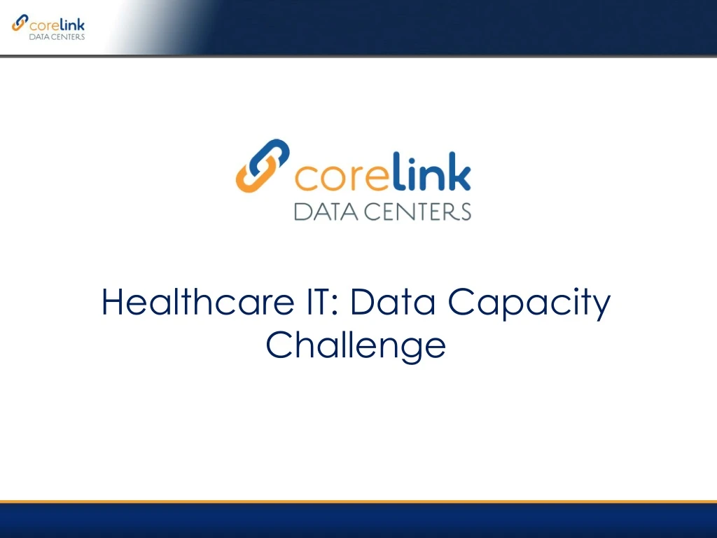 healthcare it data capacity challenge