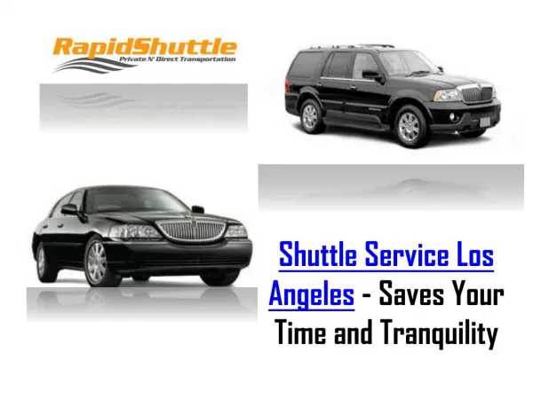 Shuttle Service Los Angeles