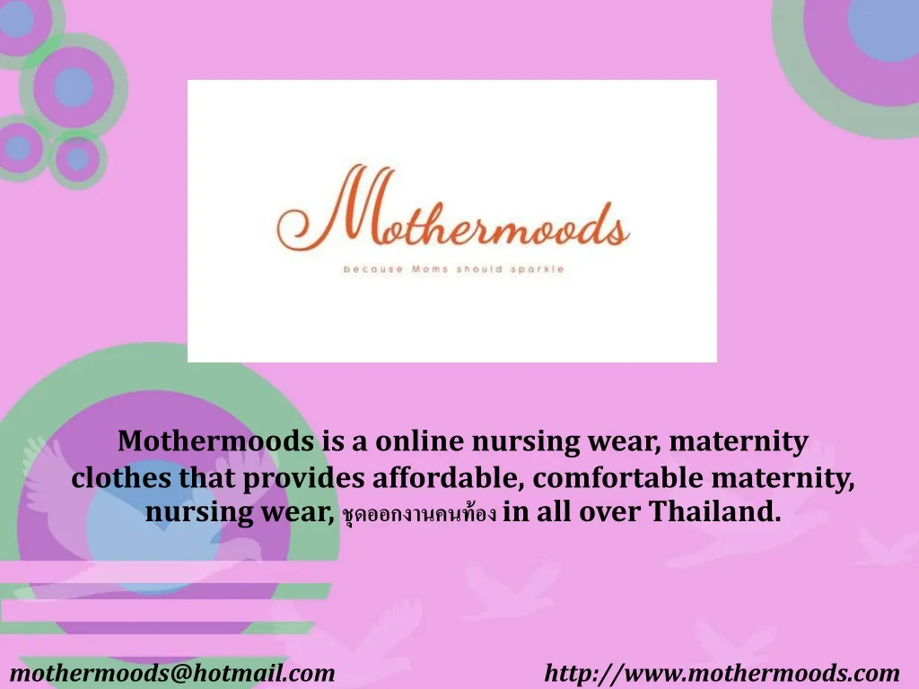 mothermoods is a online nursing wear maternity