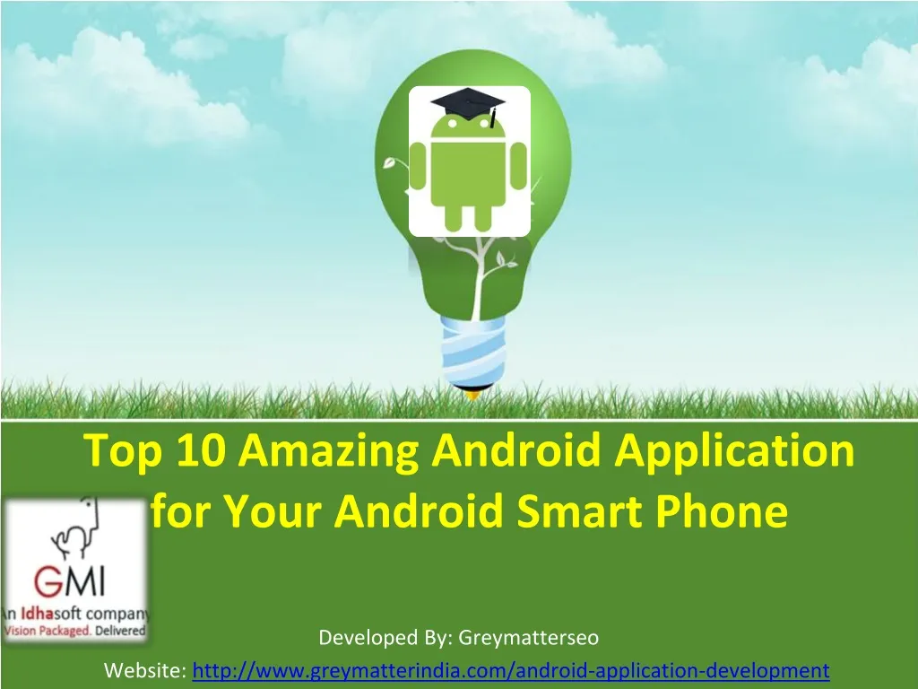 top 10 amazing android application for your android smart phone