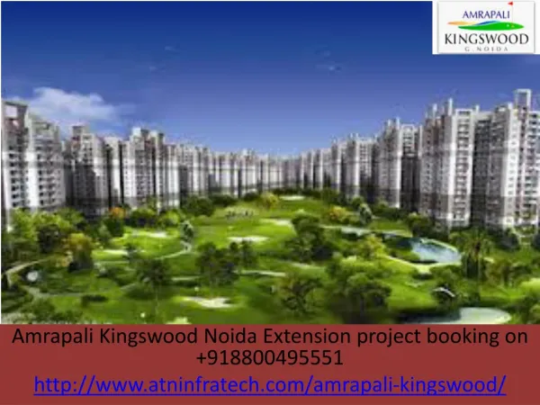 Amrapali Kingswood Noida Extension Project Booking