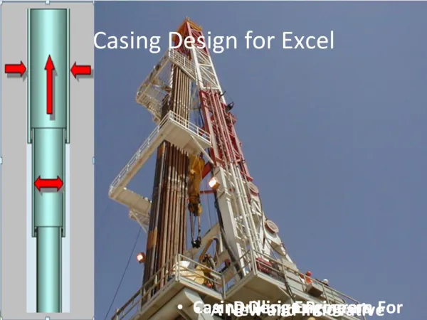 Casing Design for Excel