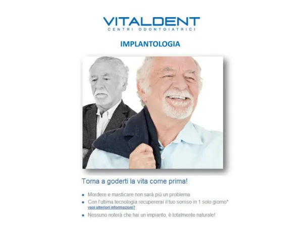 Gli Odontoiatri Vital Dent Verona spiegano l'implantologia
