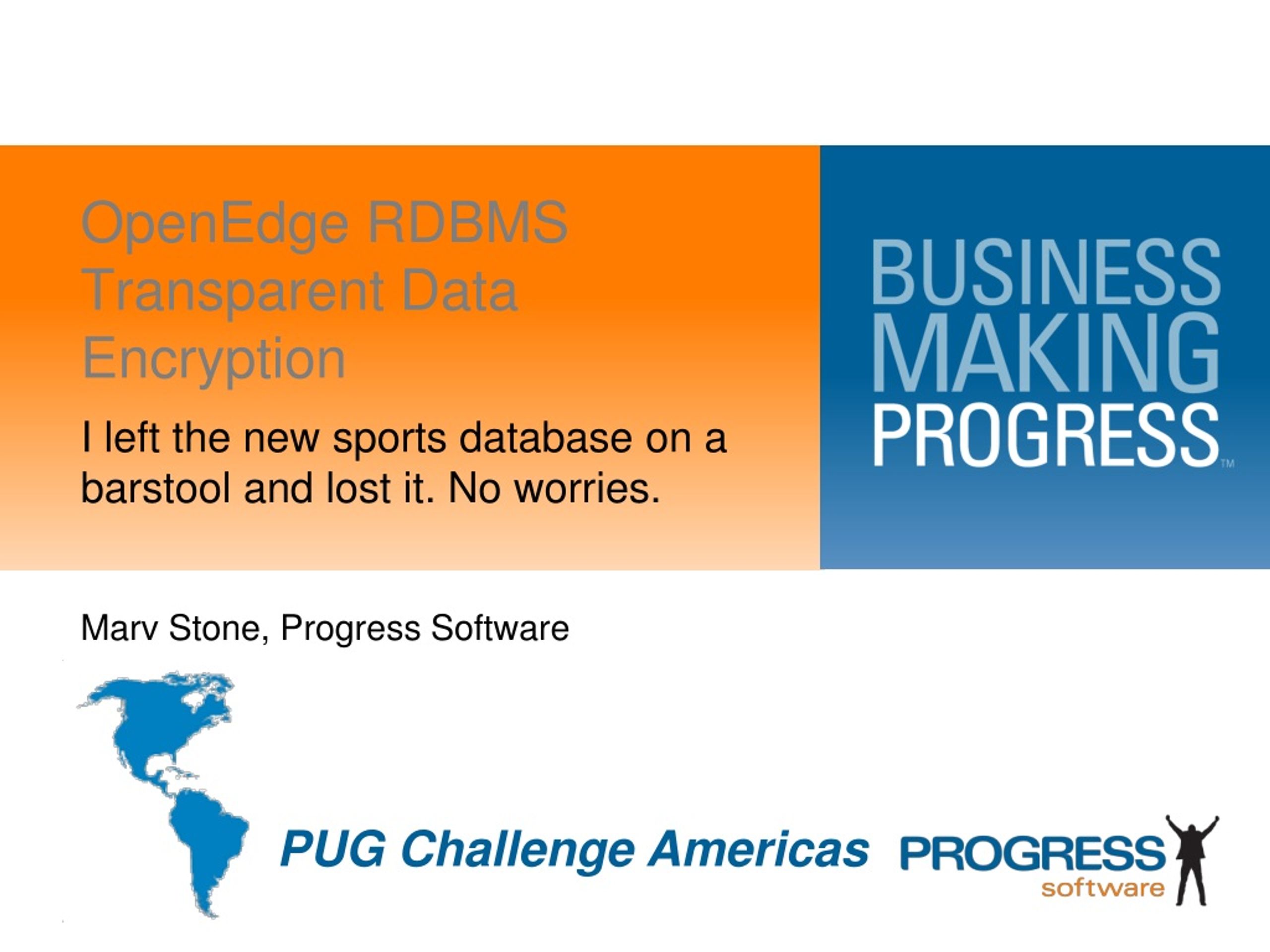 PPT - OpenEdge RDBMS Transparent Data Encryption PowerPoint ...
