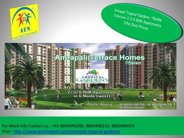 Best Price And Location Map- Amrapali Tropical Gardens