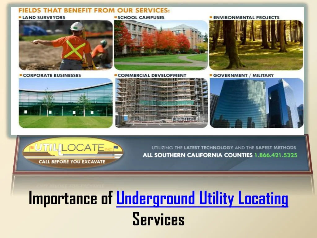 importance of underground utility locating