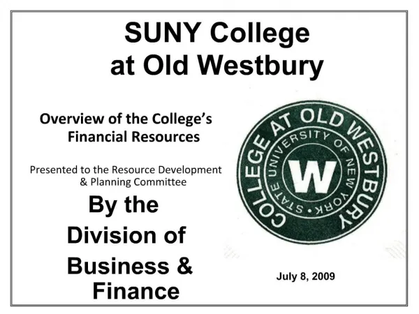 SUNY College at Old Westbury