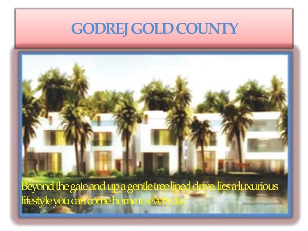 godrej gold county