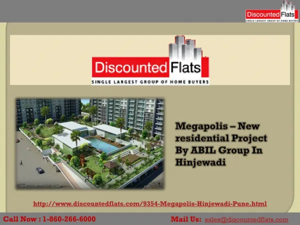 Buy 2 & 3BHK Apartments In Hinjewadi – Megapolis