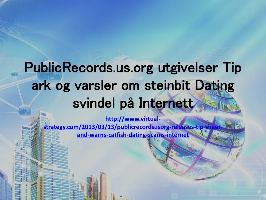 publicrecords us org utgivelser tip ark og varsler om steinbit dating svindel p internett