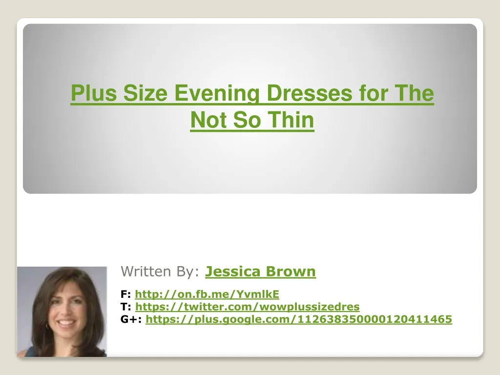 plus size evening dresses for the not so thin