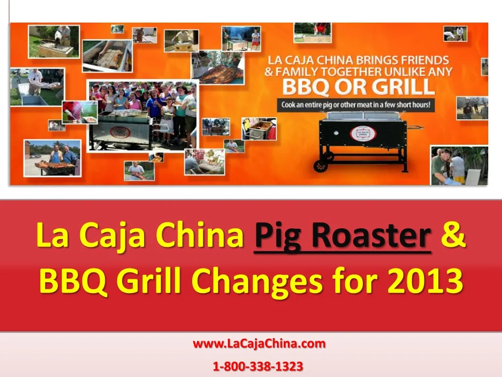 la caja china pig roaster bbq grill changes