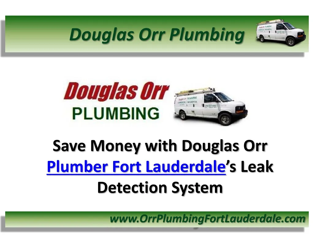 douglas orr plumbing