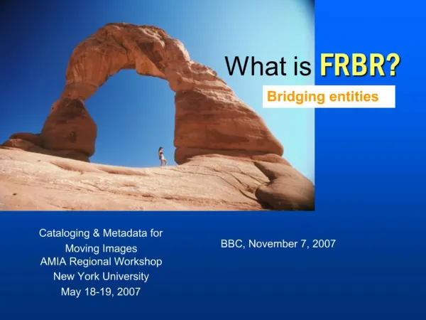What is FRBR