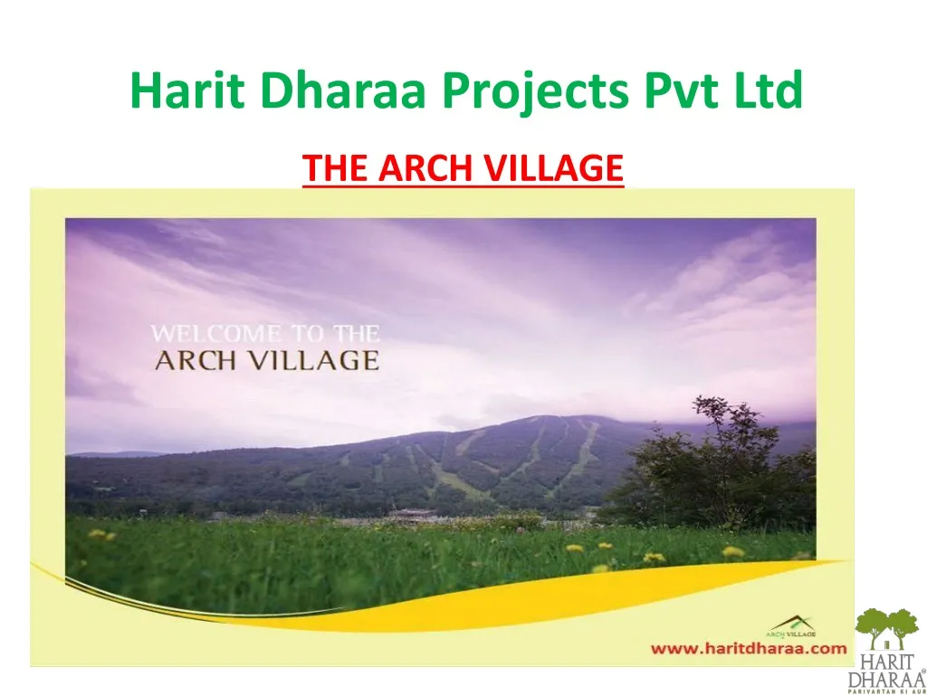 harit dharaa projects pvt ltd