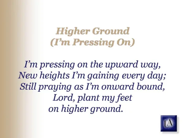 Higher Ground I