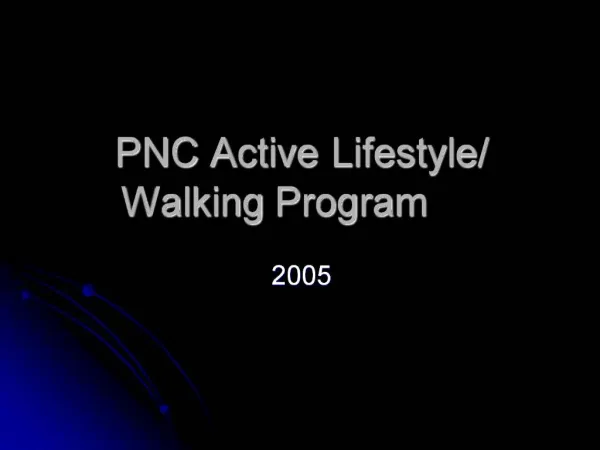 PNC Active Lifestyle