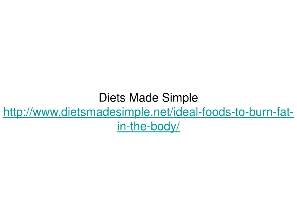 diets made simple http www dietsmadesimple