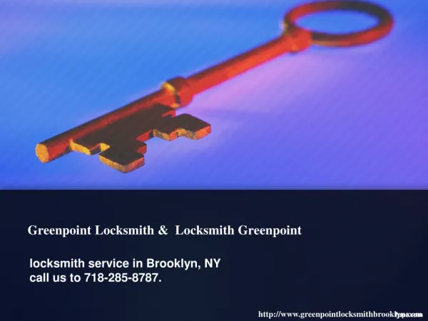 Locksmith Greenpoint | Greenpoint Locksmith