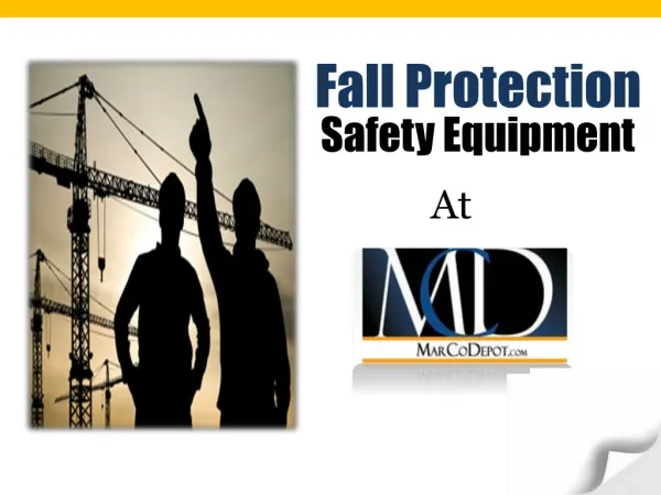 Fall Protection Safety Equipment at Marcodepot
