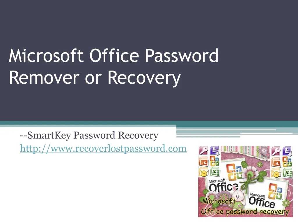 microsoft office password remover or recovery
