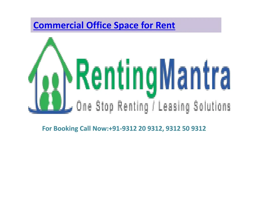 commercial office space for rent
