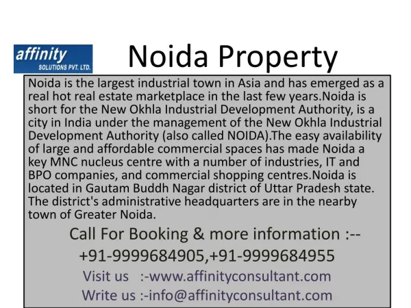Noida Proprty (9999684955)