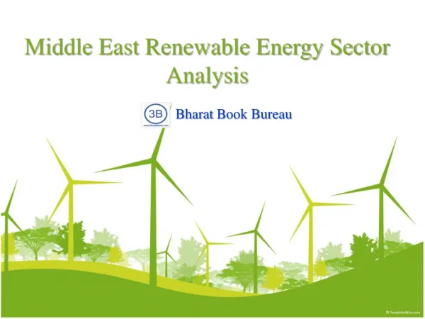 Middle East Renewable Energy Sector Analysis