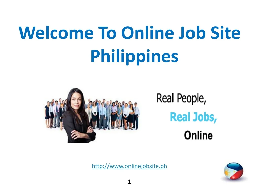 welcome to online job site philippines