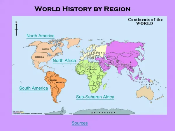 A Brief Timeline of : The Americas and Africa