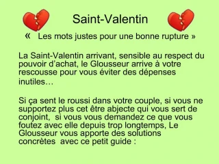 Saint-Valentin - slide 1