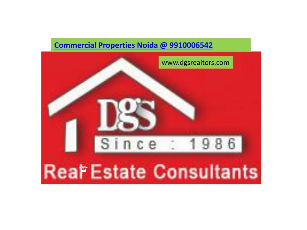 commercial properties noida @ 9910006542