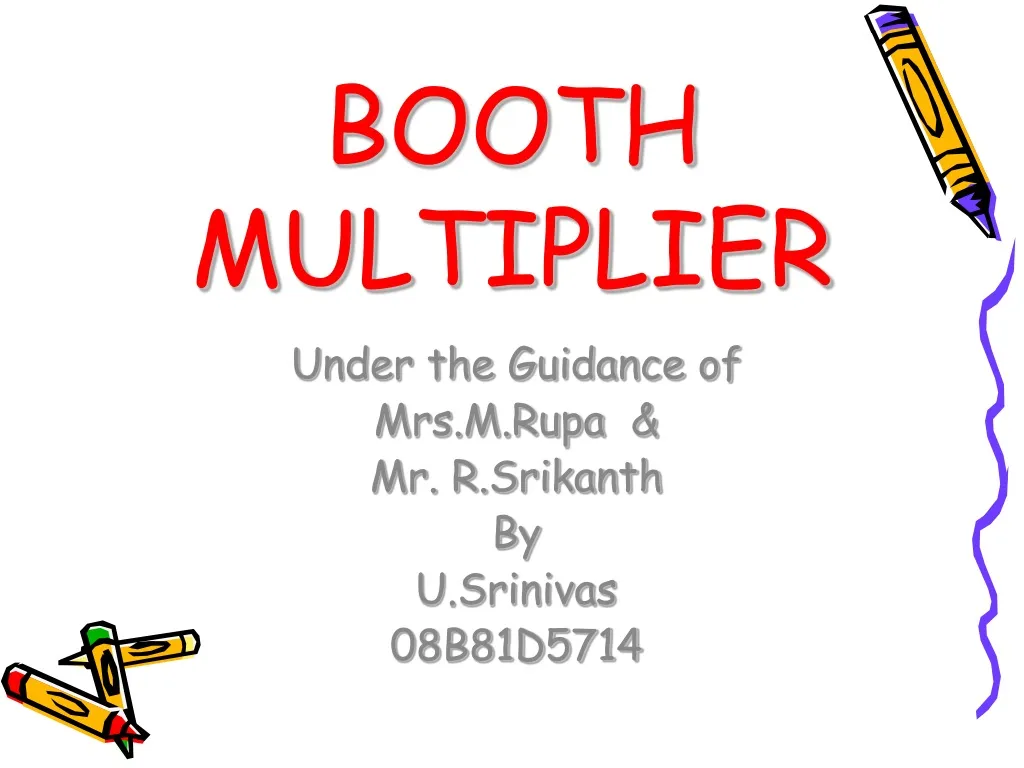 booth multiplier