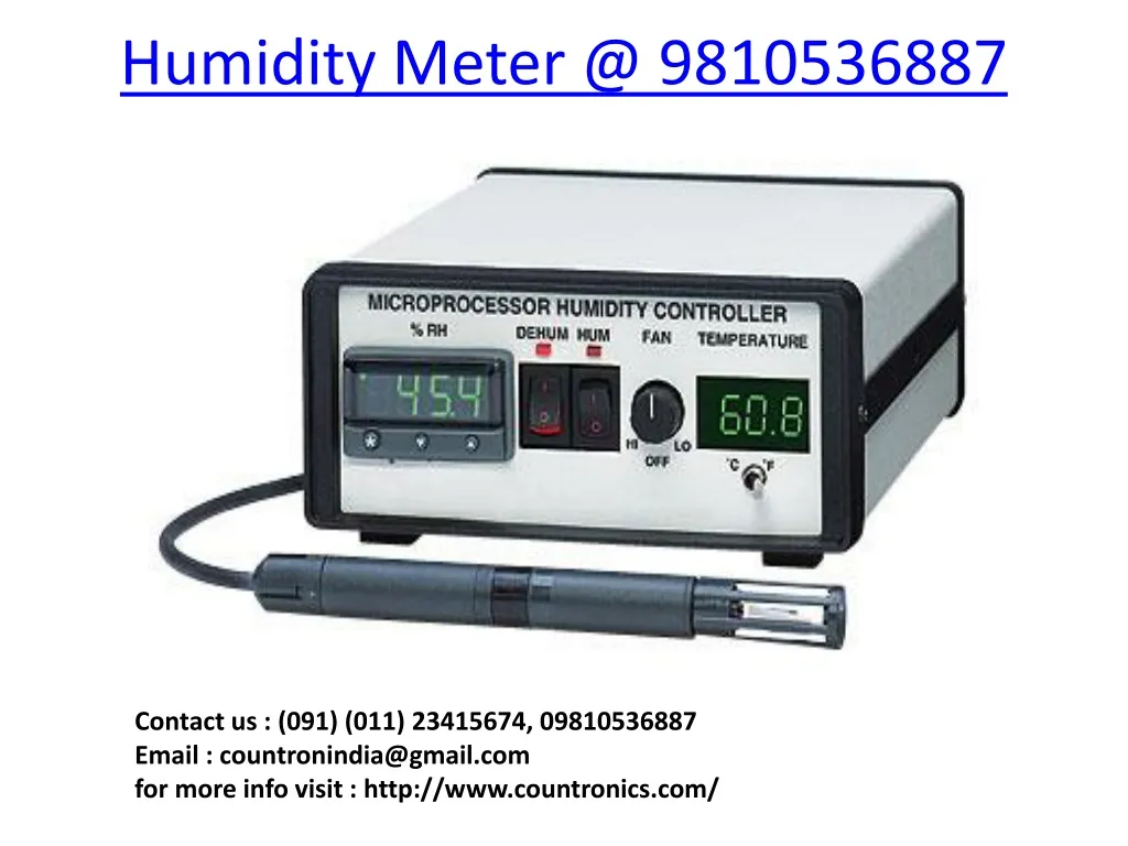 humidity meter @ 9810536887
