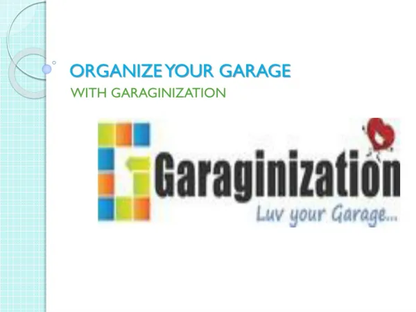 Your Garage Can Get Organized!!