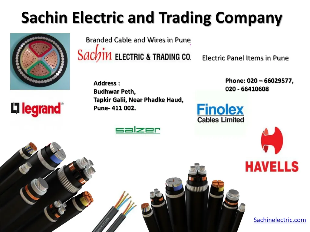 sachin electric and trading company