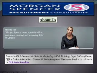 London Pa Recruiters - slide 1