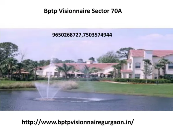 Bptp Visionnaire Homes